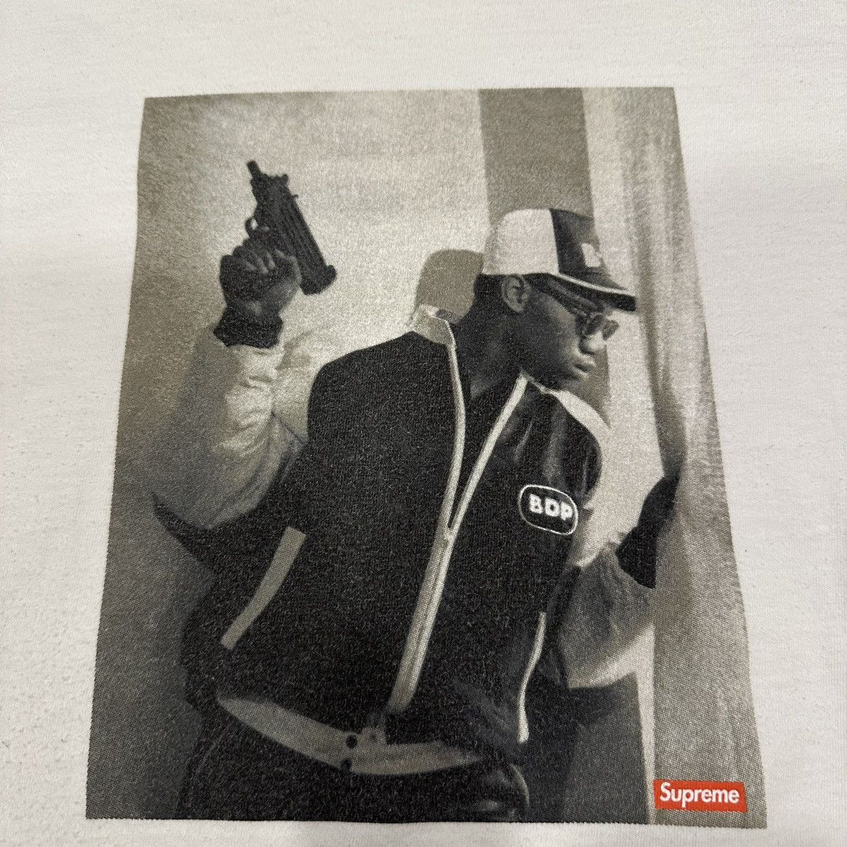 Supreme KRS One Tee White Size US XL / EU 56 / 4 - 4 Thumbnail