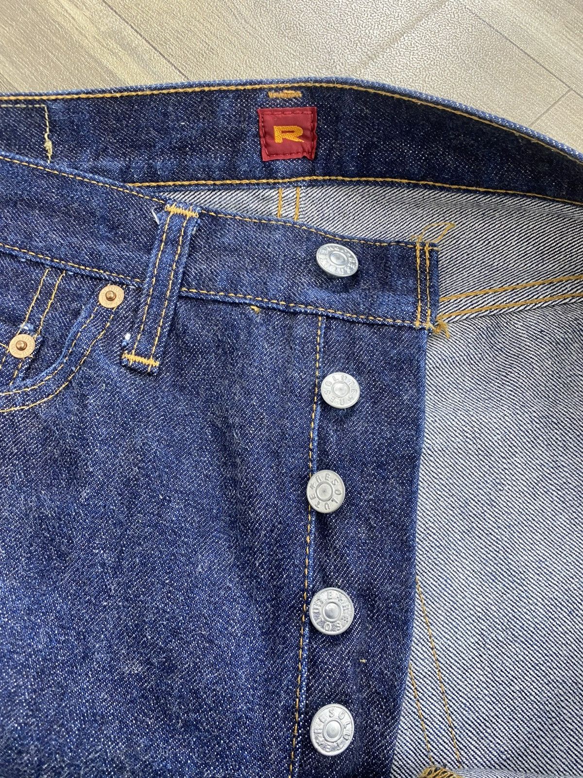 RESOLUTE Resolute 710 Raw Selvedge Japanese Denim Pants Size US 32 / EU 48 - 6 Thumbnail