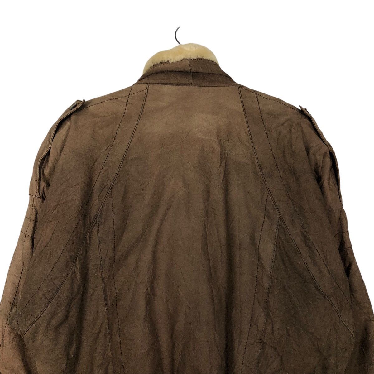 Japanese Brand Vintage Biker Leather Jacket Enzo Molteni Italy Issey Miyake Size US M / EU 48-50 / 2 - 10 Thumbnail