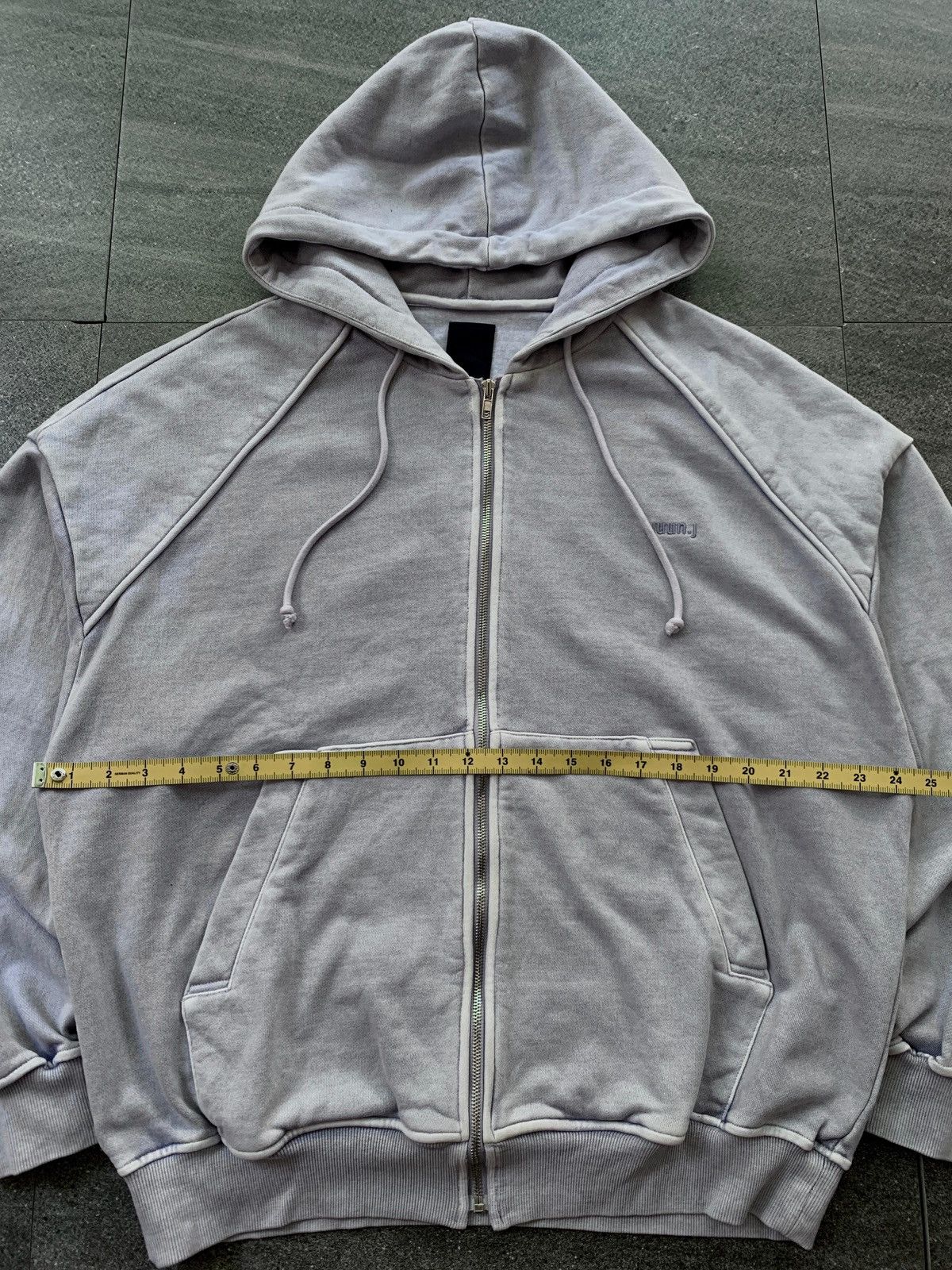 Juun.J FREE TAX! Juun.J Heavyweght Zipper Hoodie Size US S / EU 44-46 / 1 - 12 Thumbnail