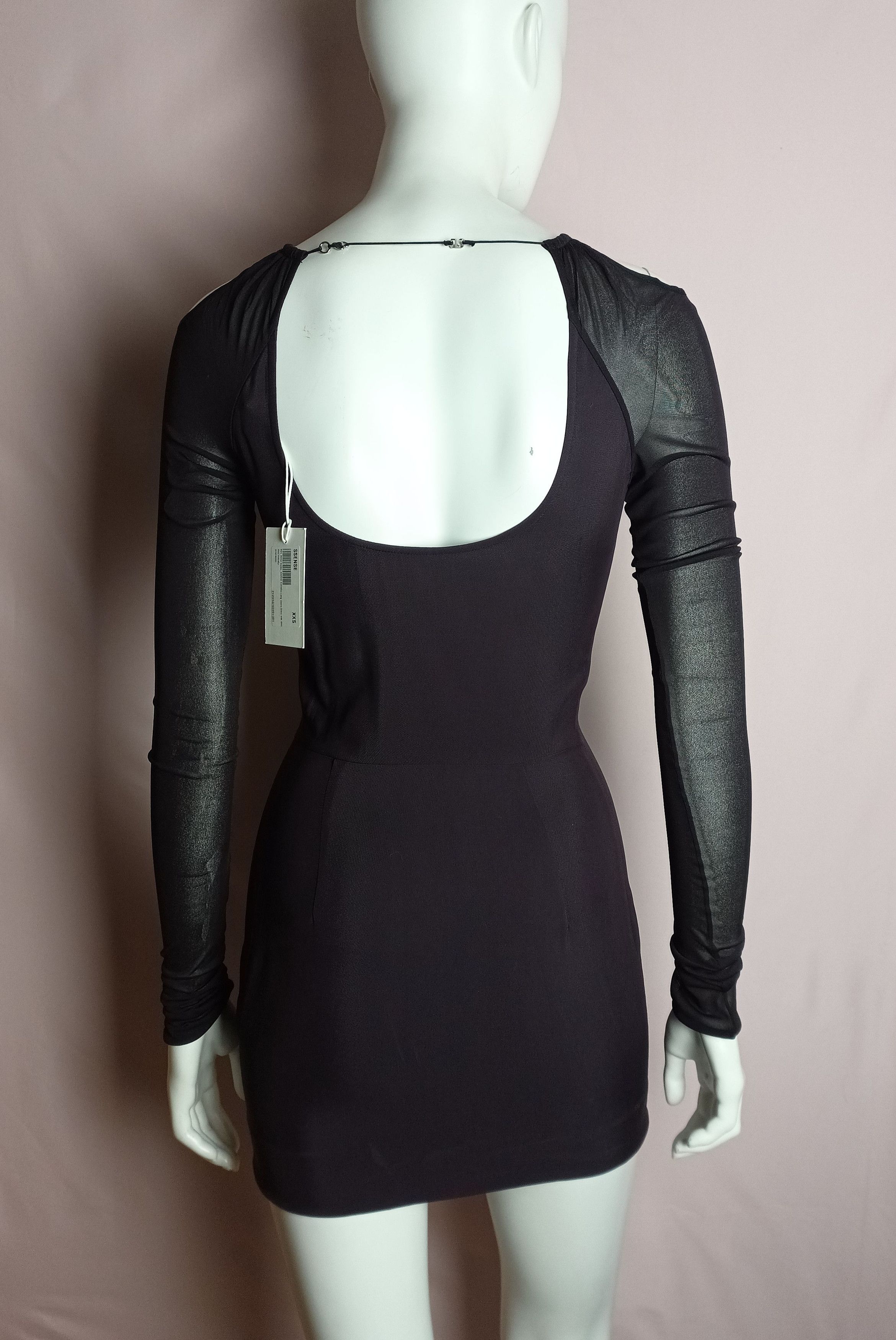 Nensi Dojaka Nensi Dojaka SSENSE Exclusive Cut-Out Long Sleeve Dress XXS Size XXS / US 00 / IT 34 - 6 Thumbnail