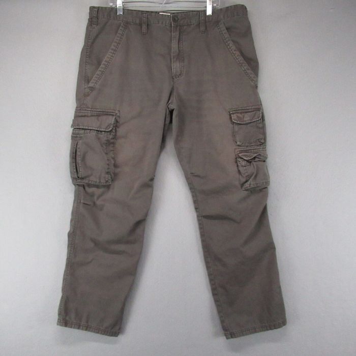 Mossimo Mossimo Supply Co Cargo Pants Adult 40x32 Brown Grunge Skater