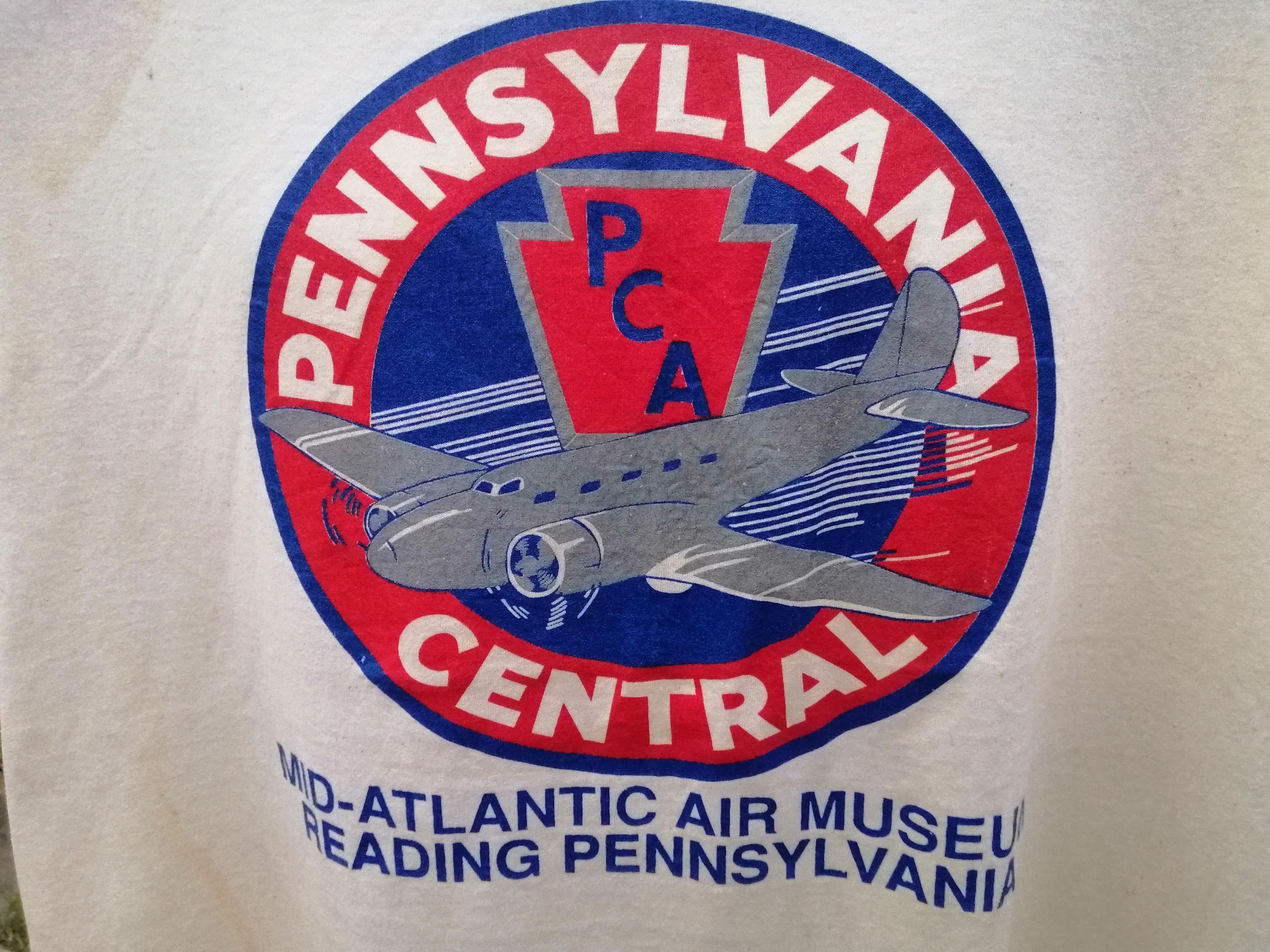 Hanes 1980s vintage t shirt pennsylvania air museum Size US XL / EU 56 / 4 - 2 Thumbnail