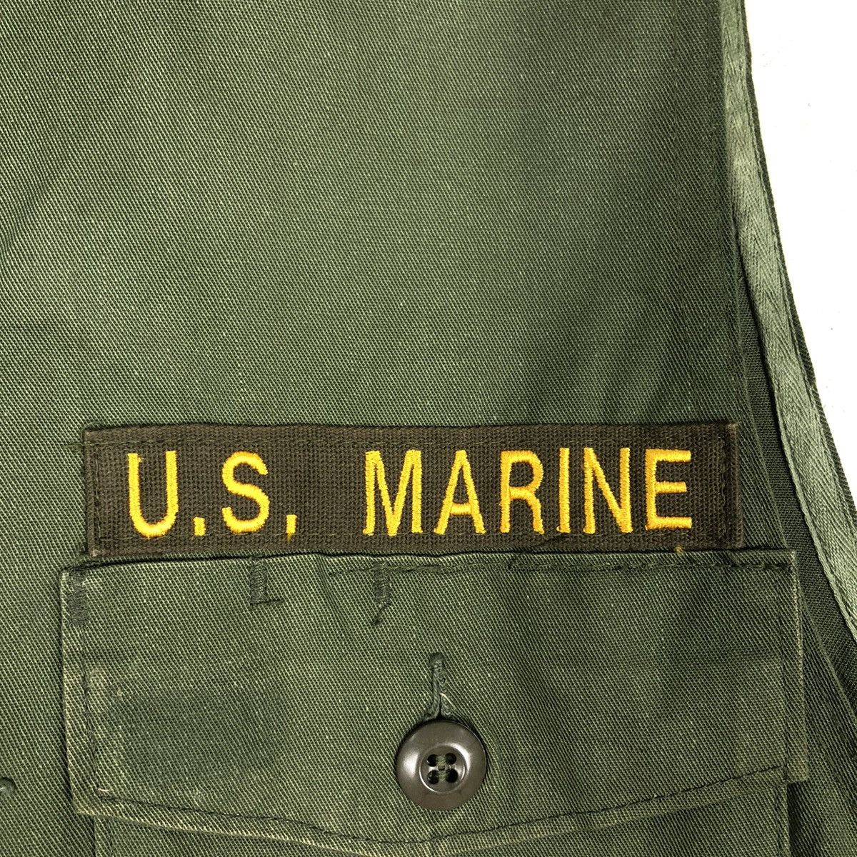 Vintage 🔥Vintage Tank Top Military U.S Marine OG-07 Cargo Pockets Size US M / EU 48-50 / 2 - 16 Thumbnail