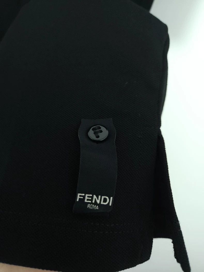 Fendi Fendi Karl Lagerfeld Crystal Polo Shirt Size US L / EU 52-54 / 3 - 5 Thumbnail