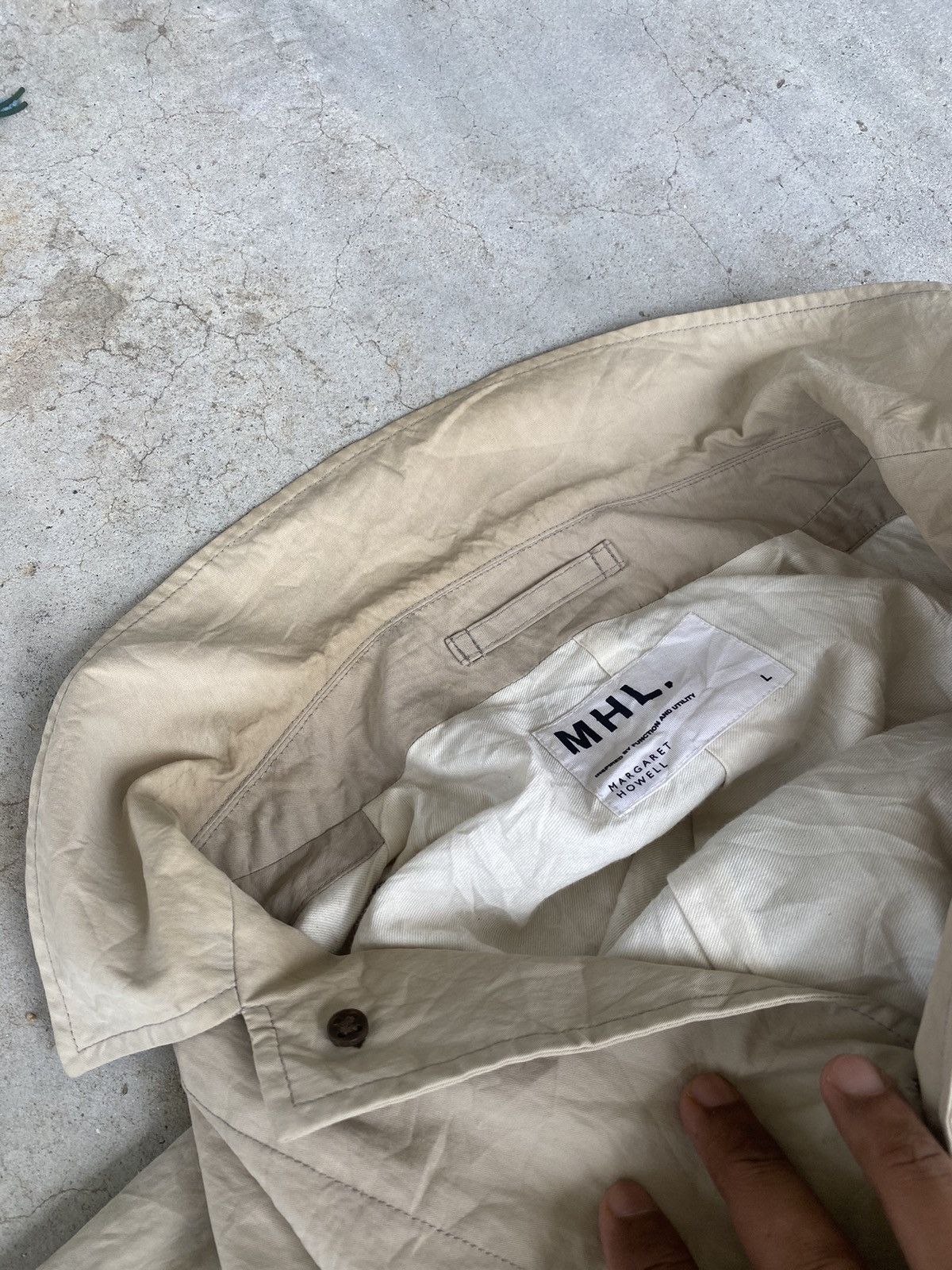 Margaret Howell Vintage Margaret Howell Trench Coat Jacket Size L / US 10 / IT 46 - 17 Thumbnail