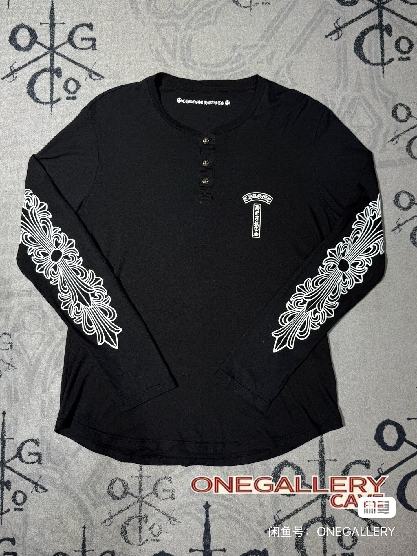 Chrome Hearts CHROME HEARTS Size L Henry collar scout flower silver buckl Size US L / EU 52-54 / 3 - 1 Thumbnail