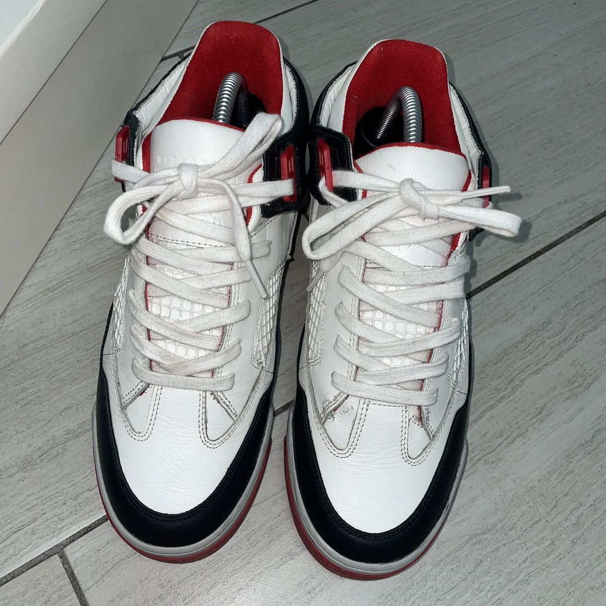 Maison Margiela Margiela Distressed Basketball Sneaker size 40 Size US 7 / EU 40 - 3 Thumbnail