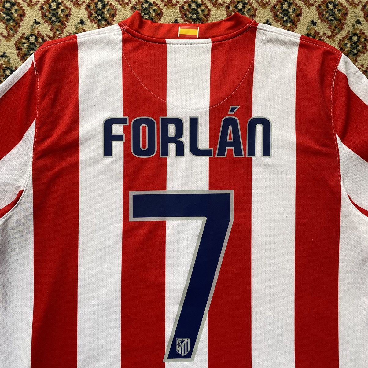 Nike × Vintage Vintage 2008 Nike Atletico Madrid Home Jersey Size US L / EU 52-54 / 3 - 8 Thumbnail