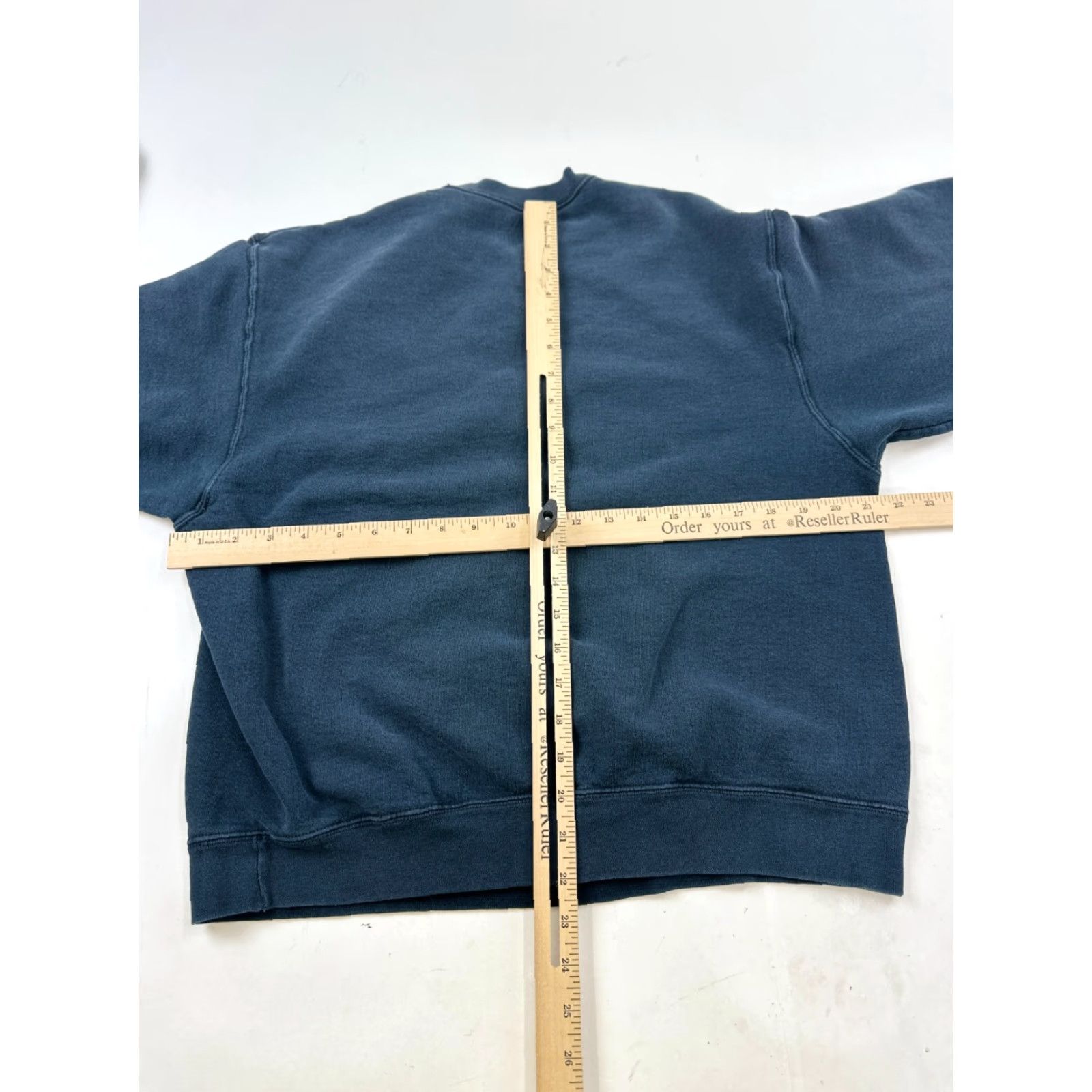 Fruit Of The Loom OPB Sweatshirt Adult Large Blue Heavy Cotton Regular Crew Neck Pullover Size US L / EU 52-54 / 3 - 6 Thumbnail