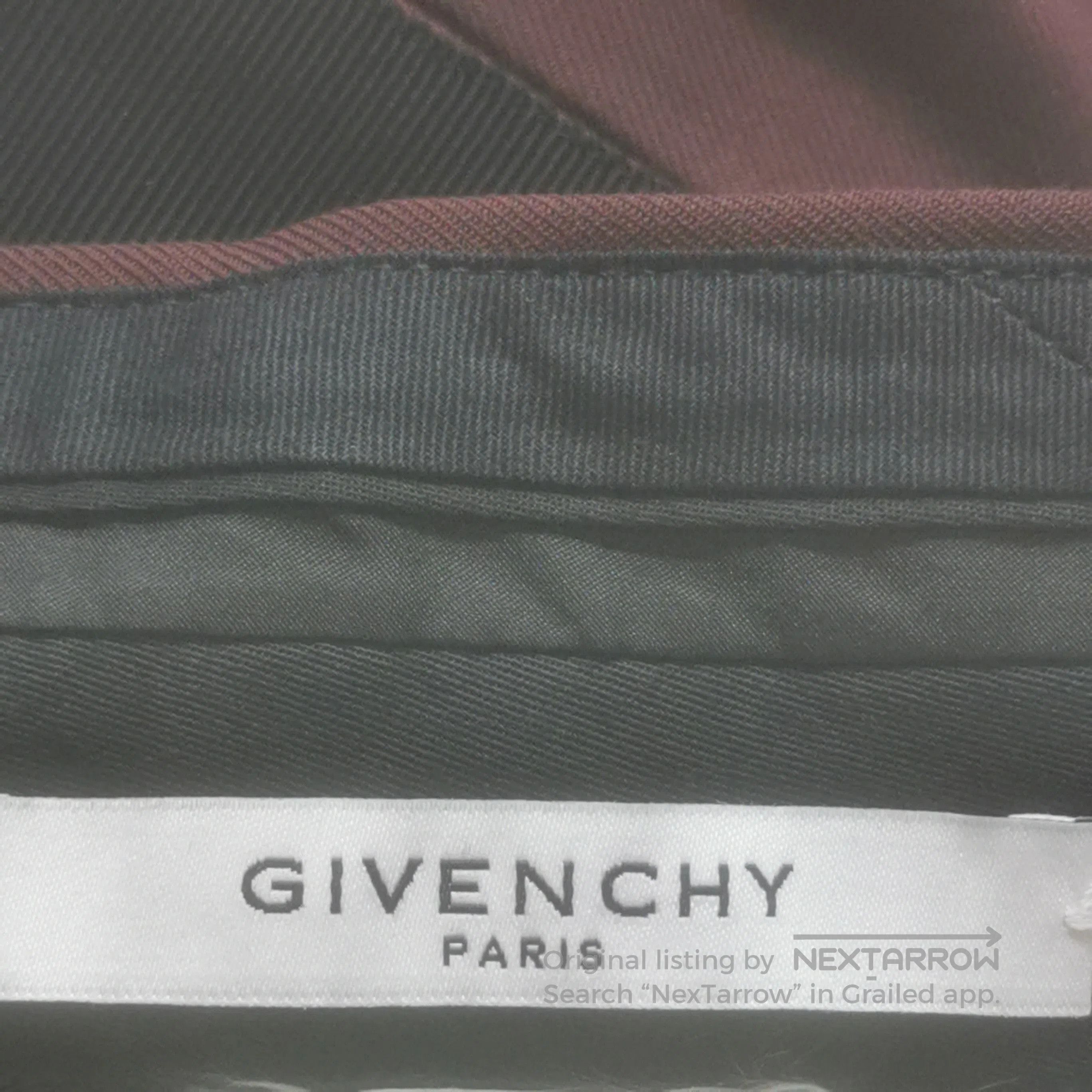 Givenchy Givenchy Cotton Color Block Slim Fit Trousers. Size US 32 / EU 48 - 2 Thumbnail