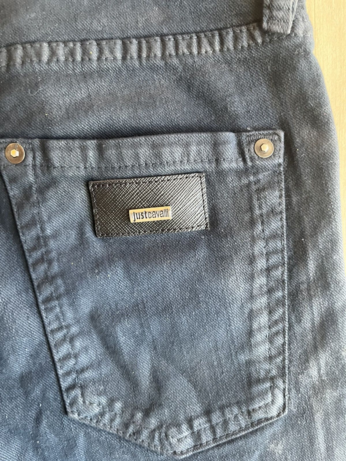 Just Cavalli Just Cavalli Waxed Skinny Jeans Size US 31 - 5 Thumbnail