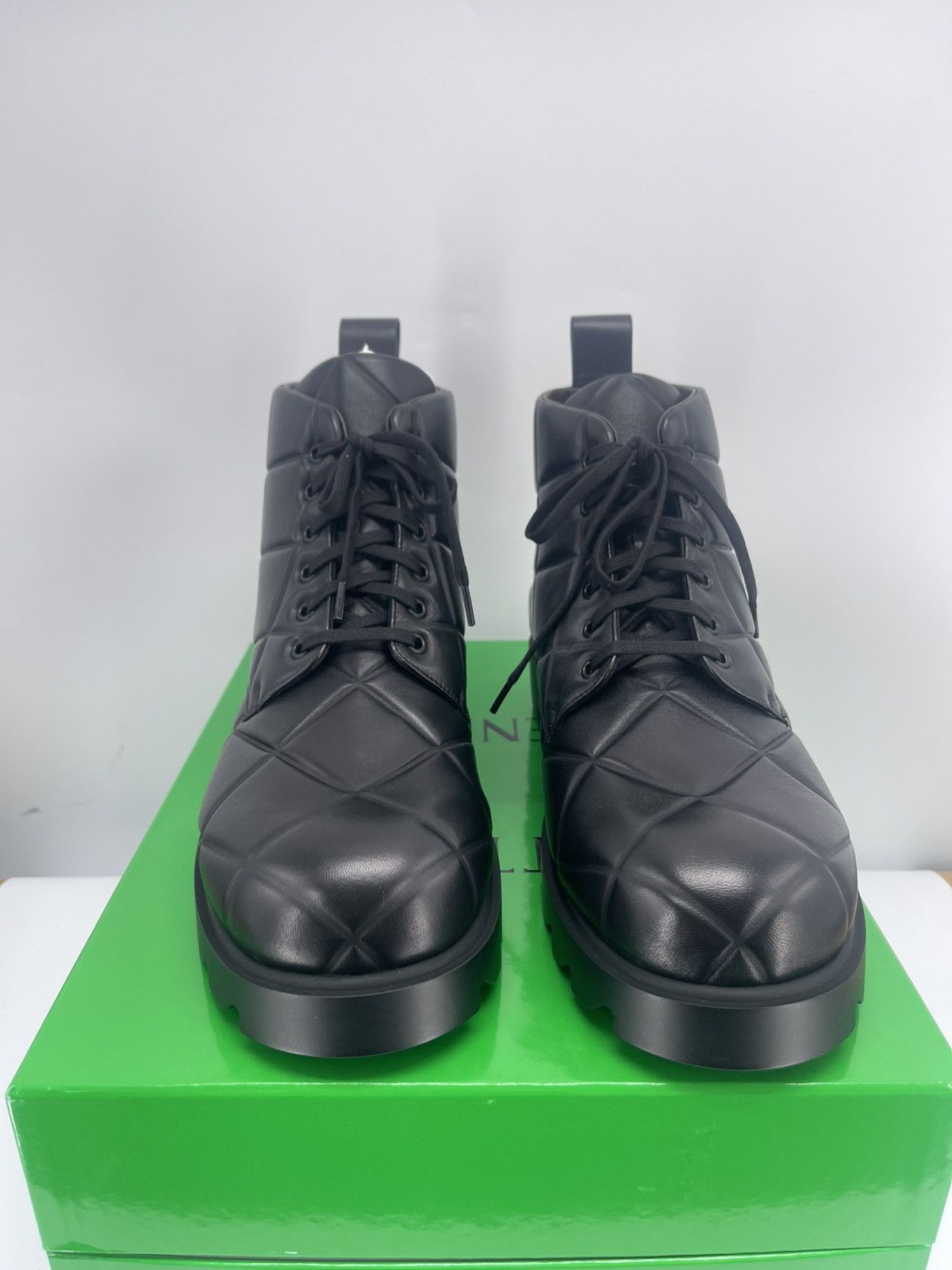 Bottega Veneta Bottega Veneta Strut Grit Lace Up Ankle Boots Size US 11 / EU 44 - 2 Thumbnail