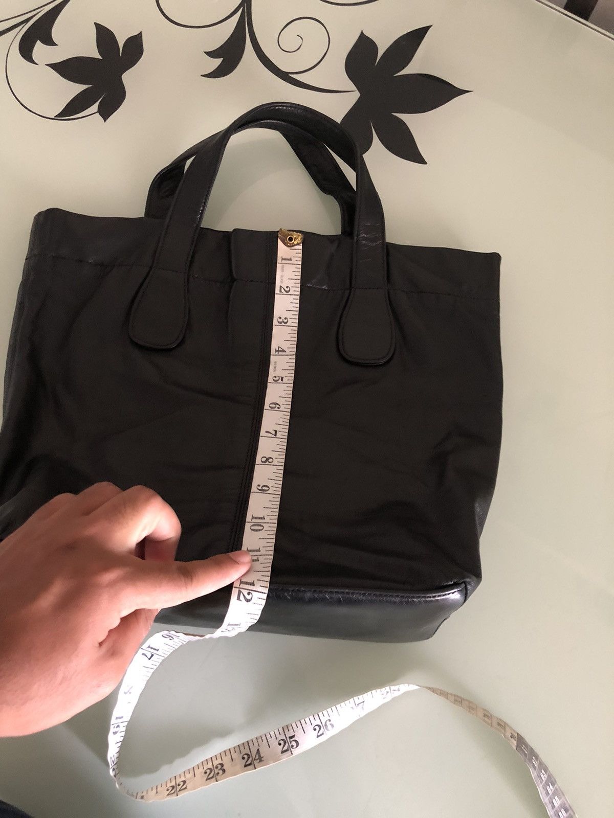 Yohji Yamamoto Nice❗️Ys Yohji Yamamoto Leather Tote Bag Mini Size ONE SIZE - 18 Thumbnail