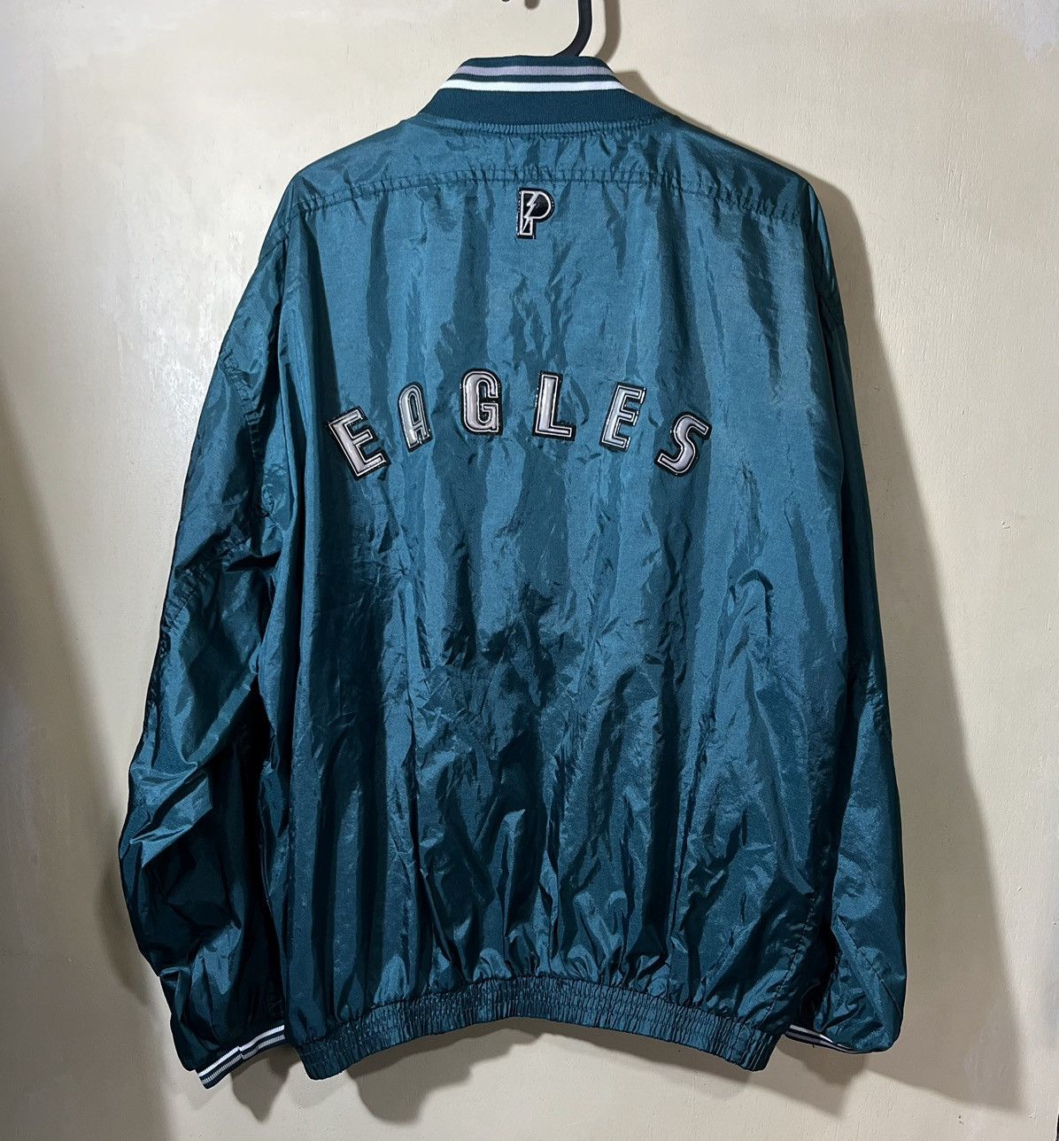 NFL × Pro Player Vintage Eagles Windbreaker Pullover Jacket Size US L / EU 52-54 / 3 - 2 Thumbnail