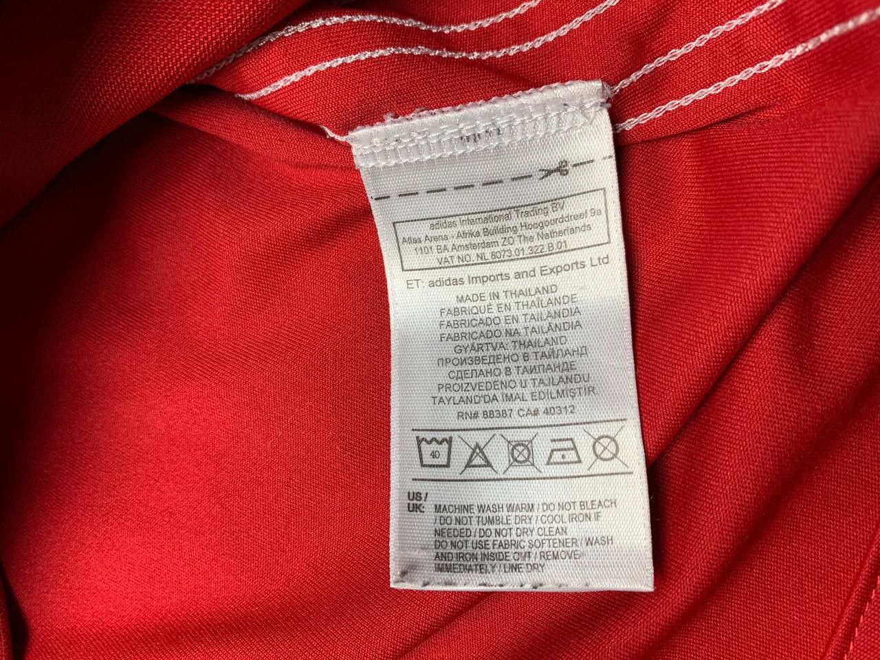 Adidas MANCHESTER UNITED 2016/17 HOME FOOTBALL SHIRT SOCCER JERSEY Size US S / EU 44-46 / 1 - 5 Thumbnail