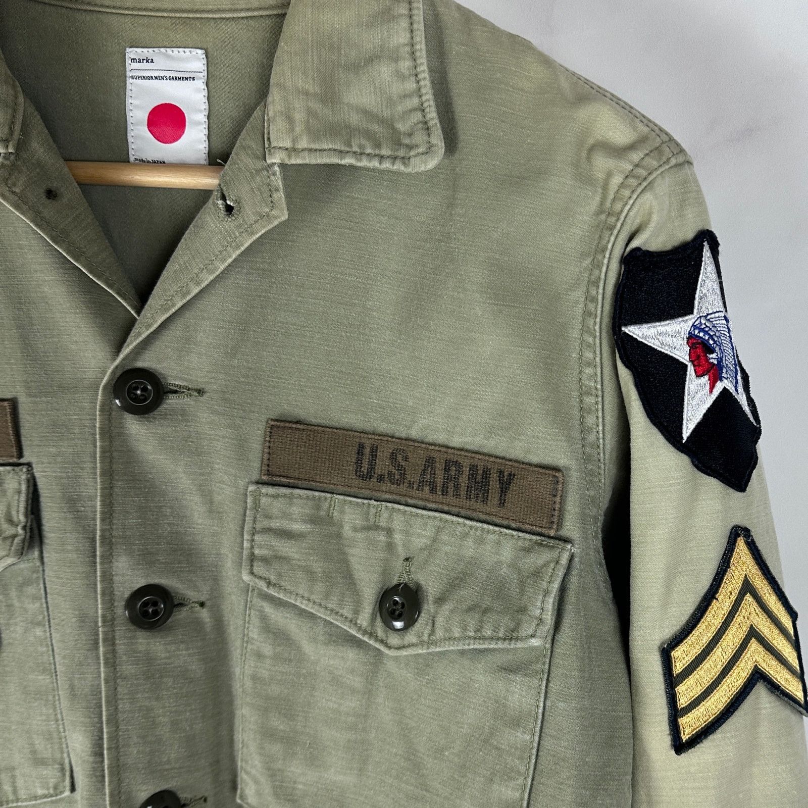 Markaware Green US Japan Military Field Jacket Size US M / EU 48-50 / 2 - 3 Thumbnail