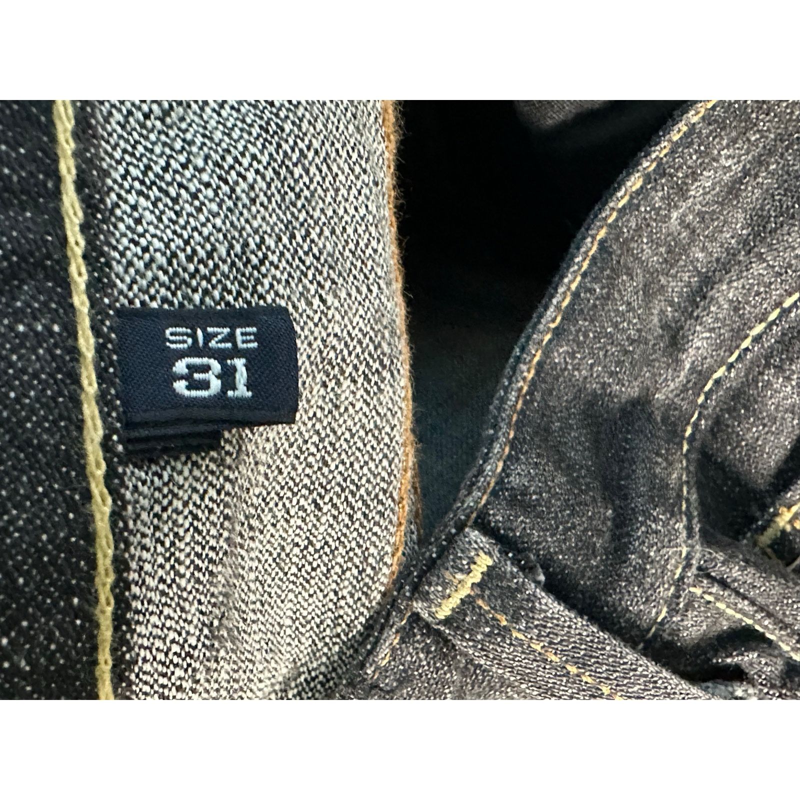 Emporio Armani Emporio Armani Johnny Slim Fit Black Jeans size 31 Size US 31 - 4 Thumbnail