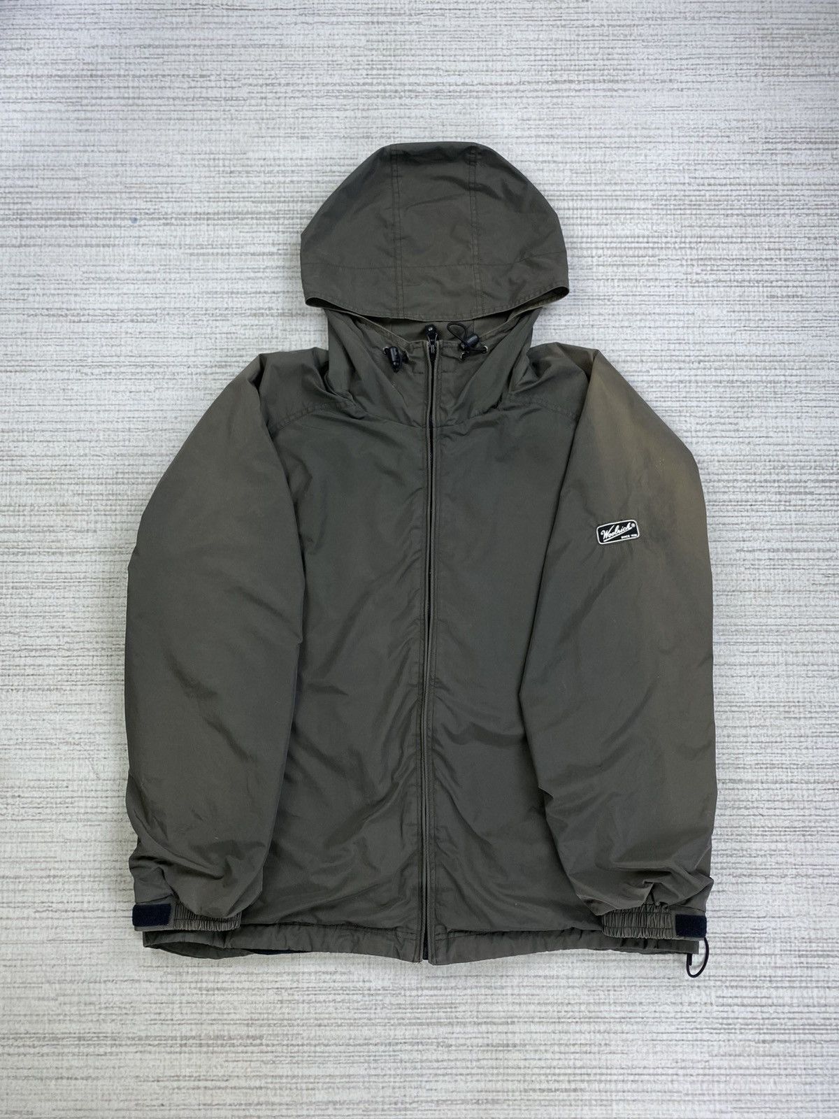 Vintage × Woolrich Woolen Mills Vintage Woolrich Faded Zipper Hoodie Jacket Size US L / EU 52-54 / 3 - 1 Thumbnail