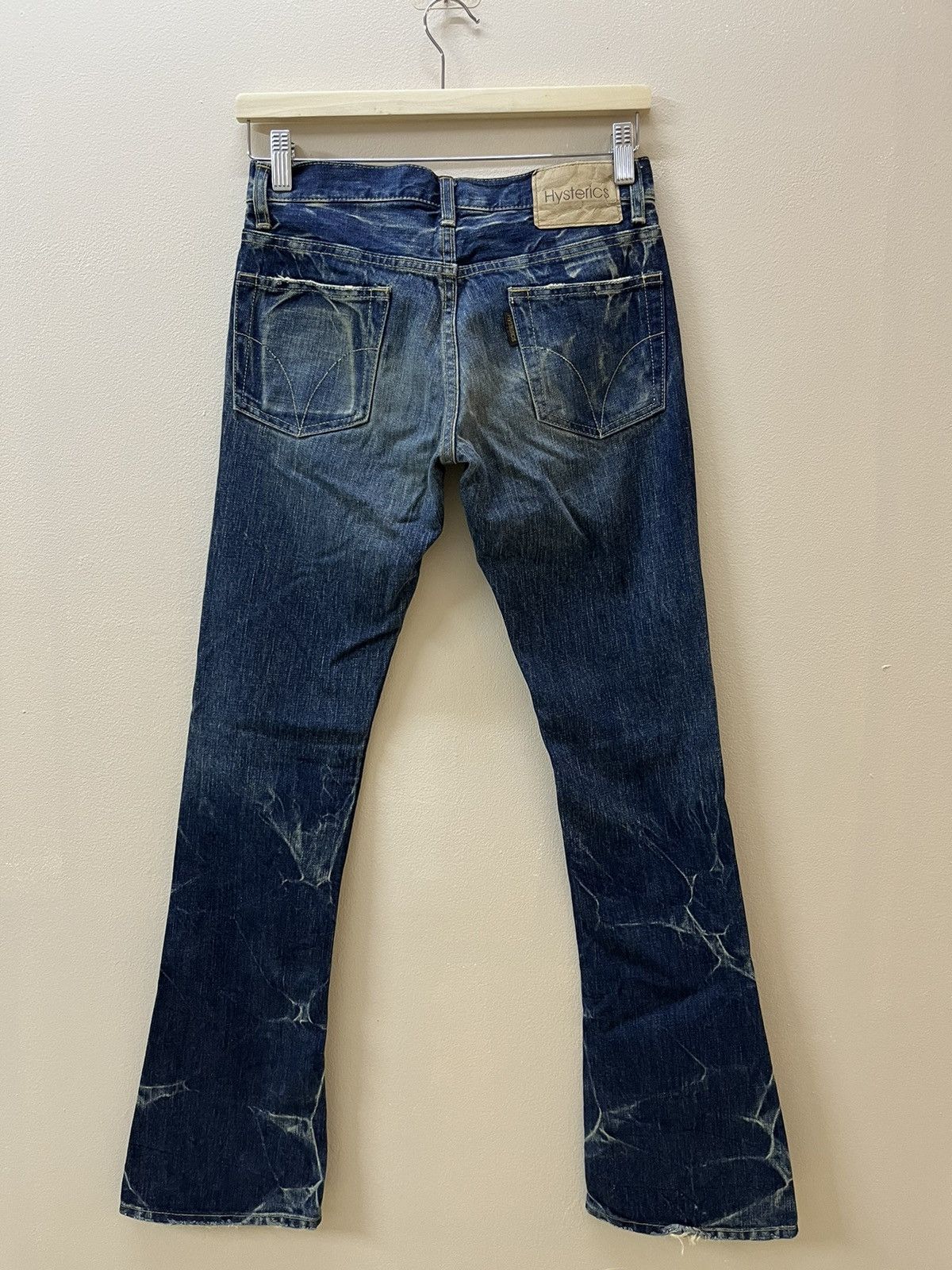 Hysteric Glamour Vintage Hysteric Glamour Flare Jeans Size 28" / US 6 / IT 42 - 7 Thumbnail