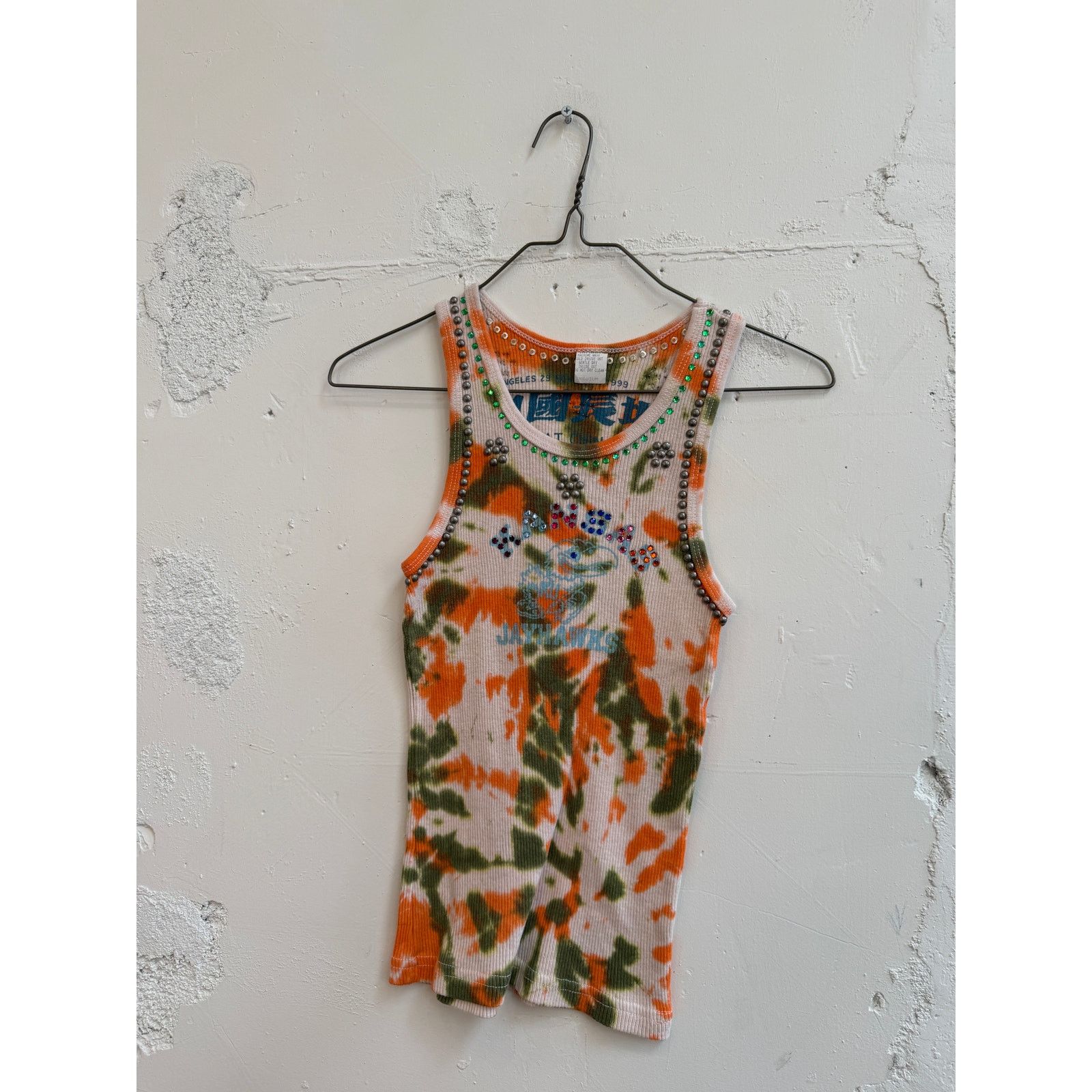 The Great China Wall Great China Wall x Hot Mess Tie Dye Studded Tank Top Size M / US 6-8 / IT 42-44 - 1 Thumbnail