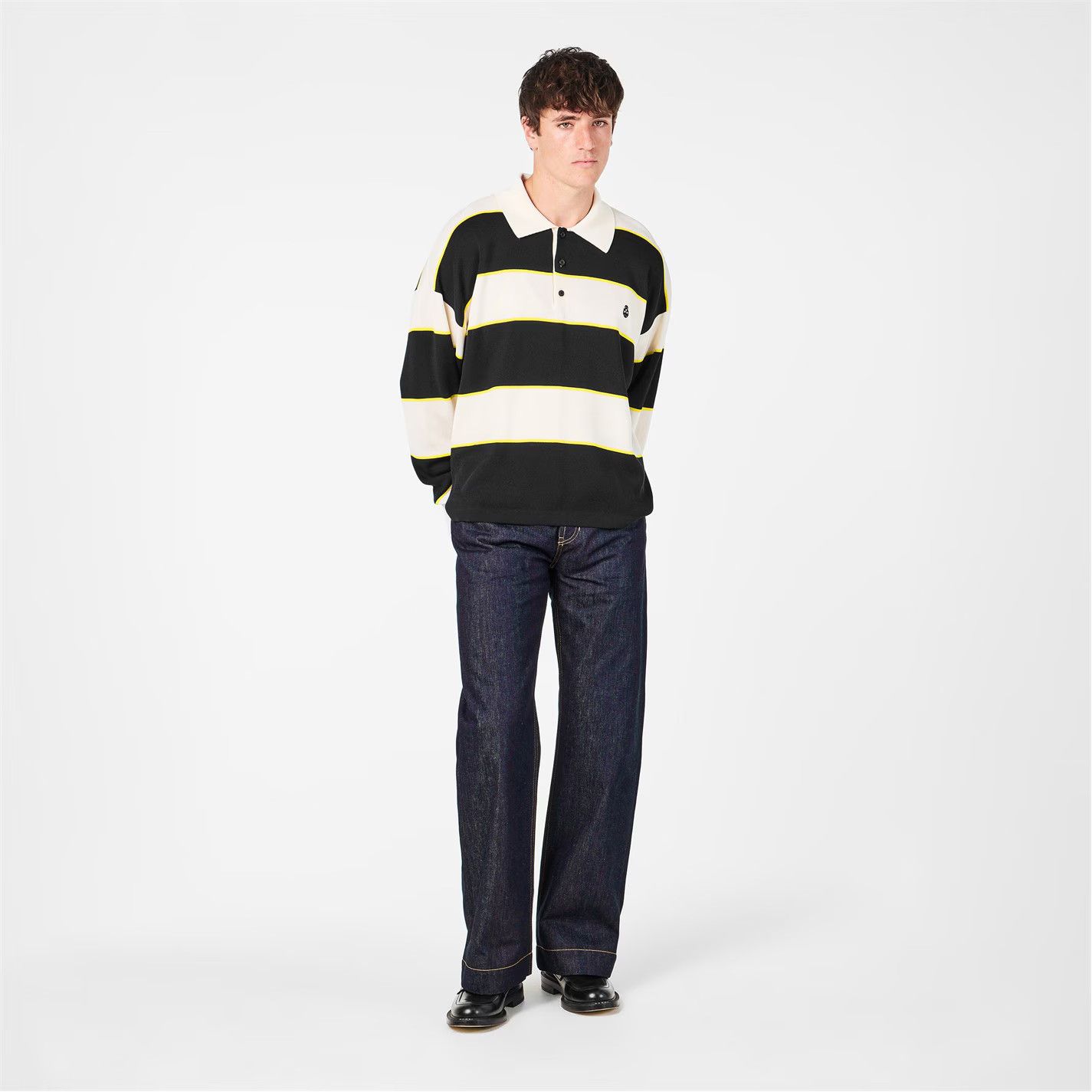Alexander McQueen o1g2r1mq0326 Wide Leg Denim Jeans in Indigo Blue Size US 34 / EU 50 - 5 Thumbnail