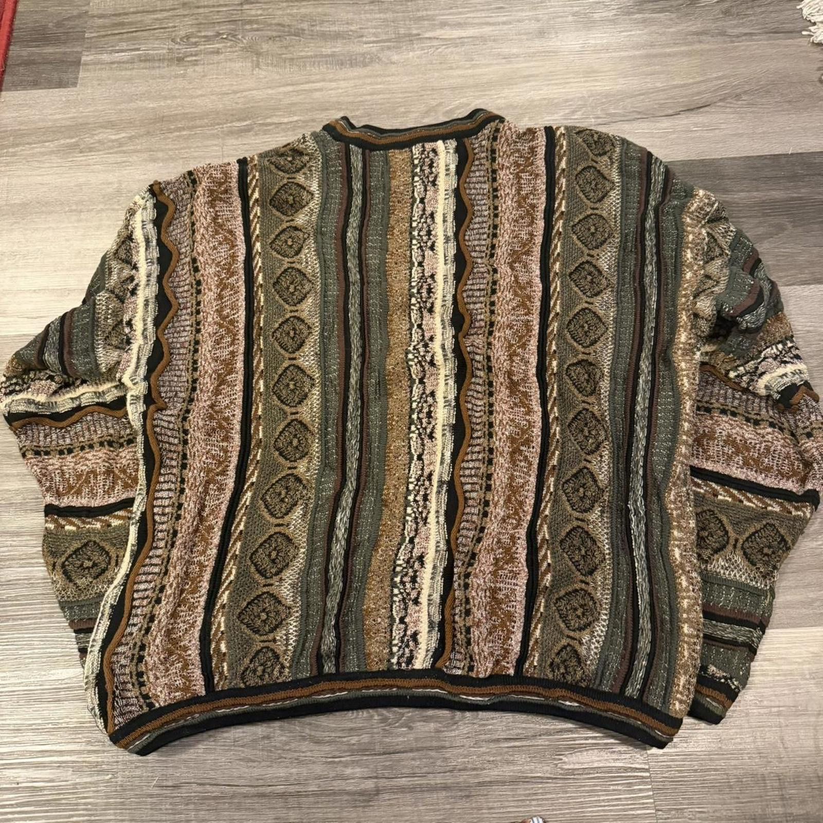 Tundra vintage tundra coogi style 3D knit sweater 90s XL Size US XL / EU 56 / 4 - 6 Thumbnail