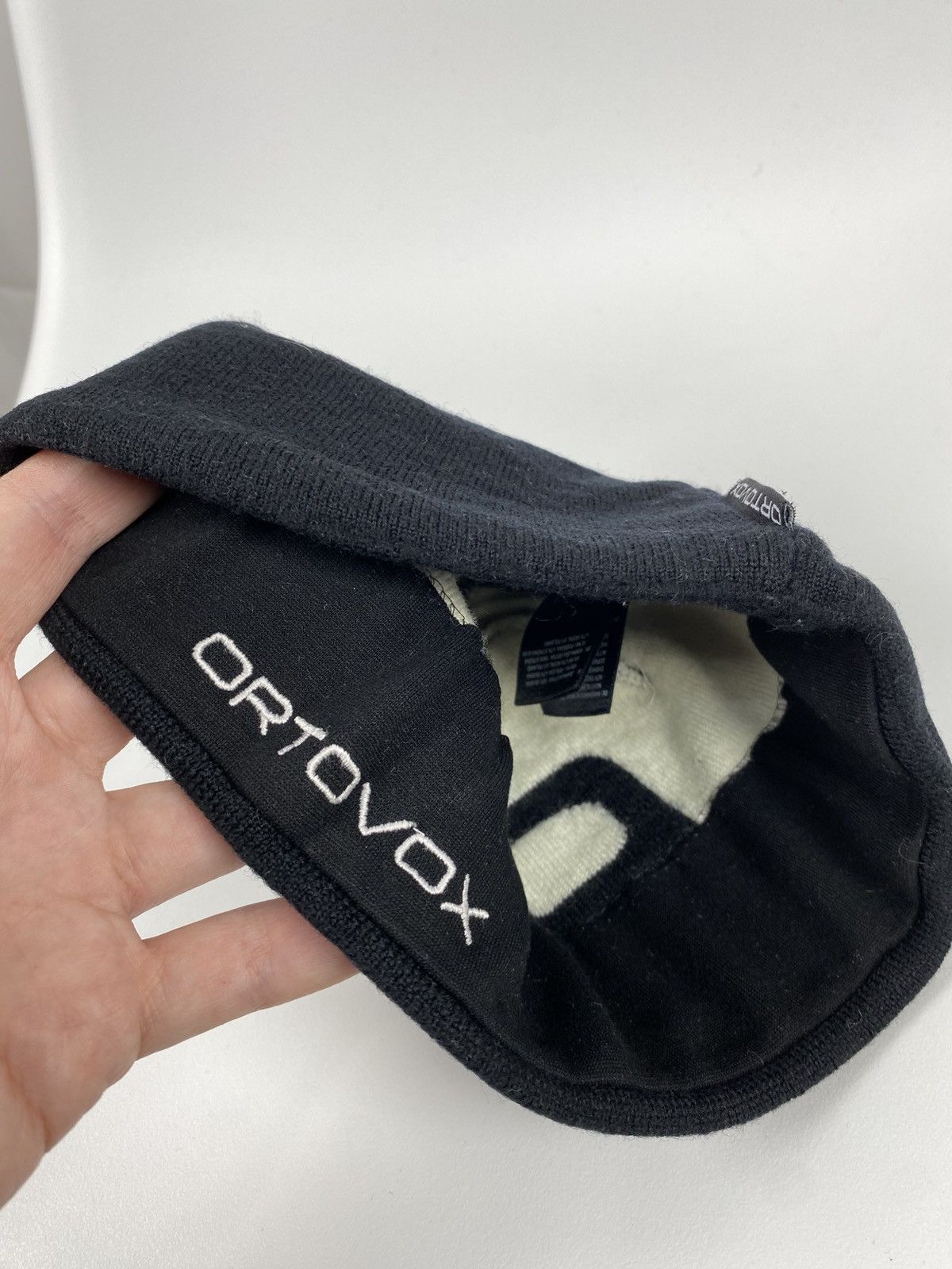 ORTOVOX Ortovox Virgin Wool Beanie Hat Logo One size Size ONE SIZE - 8 Thumbnail