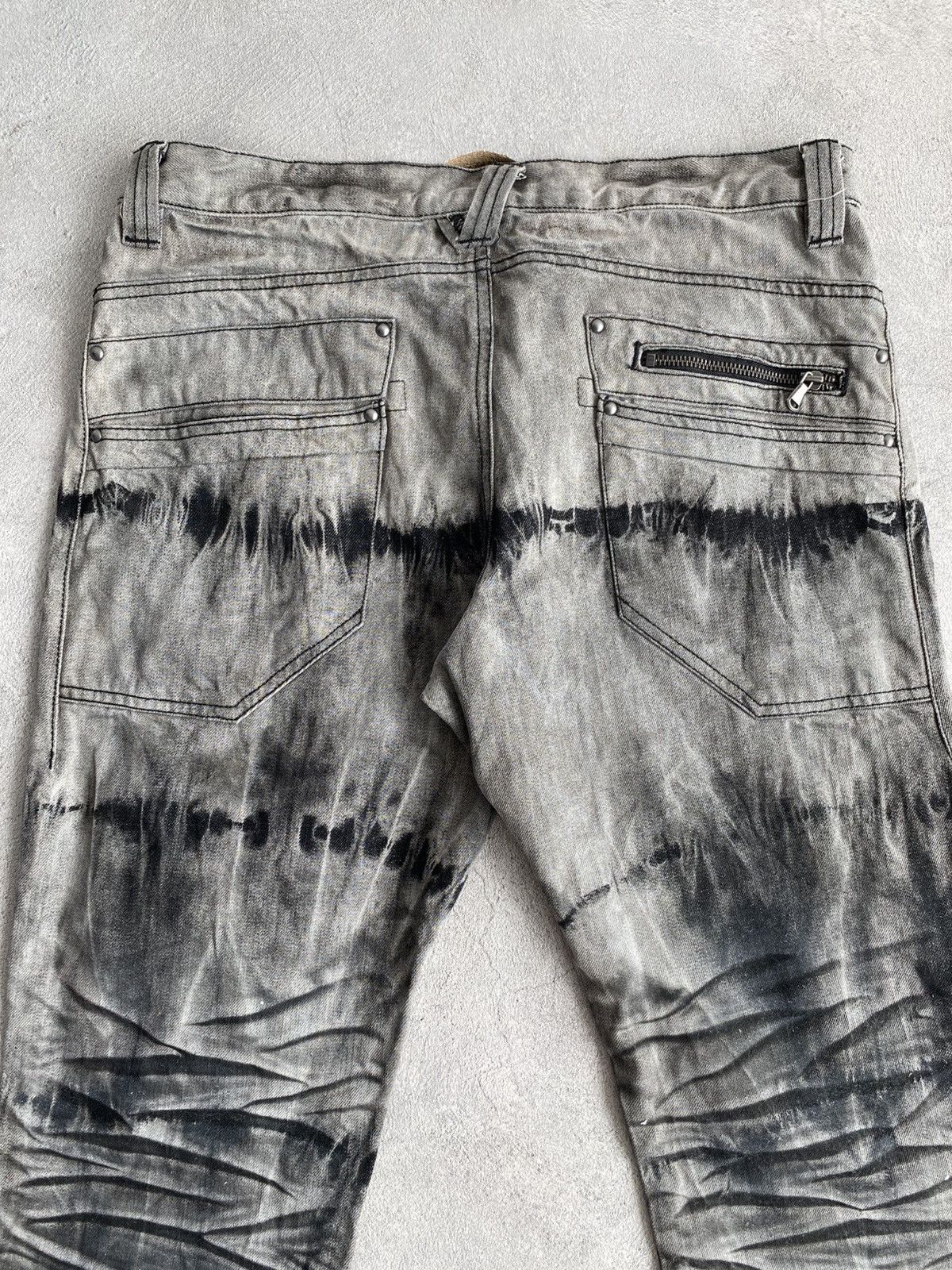 Japanese Brand × Tornado Mart Semantic Design Tiger Stripe Jeans Size US 33 - 10 Thumbnail