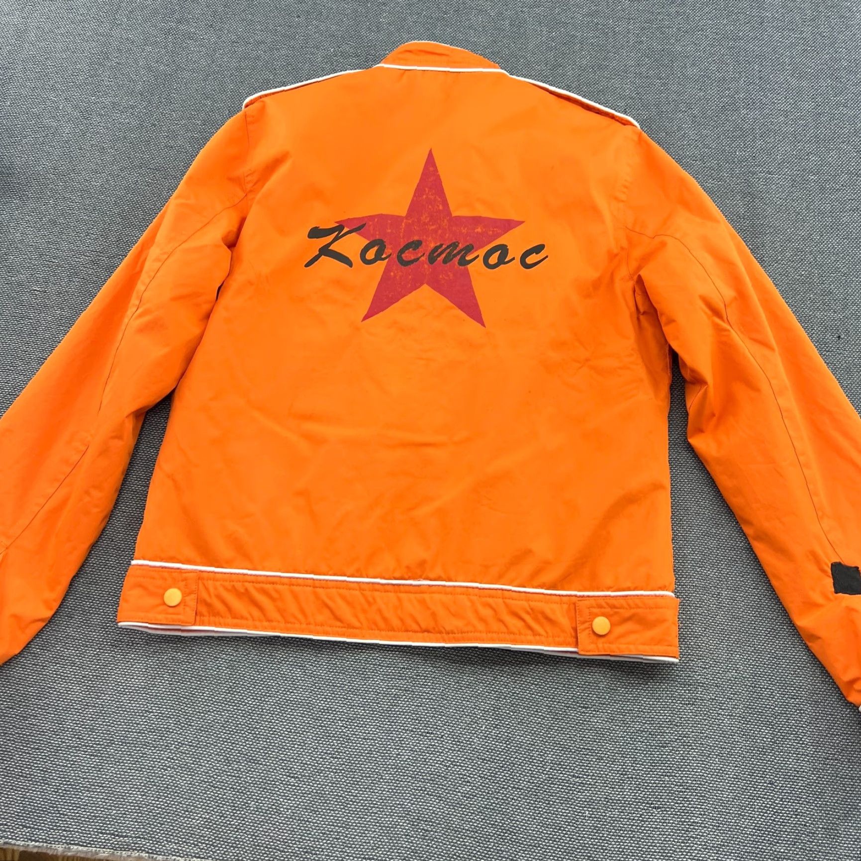 Vintage VINTAGE Race Car Jacket Womens L Orange NASCAR/F1 Style Casual Zip Size L / US 10 / IT 46 - 2 Thumbnail