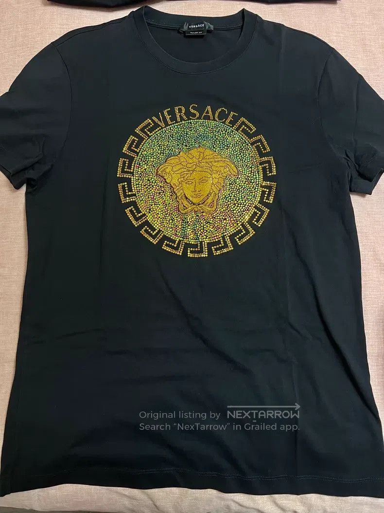 Versace Versace Full of diamond short sleeves Size US M / EU 48-50 / 2 - 1 Thumbnail