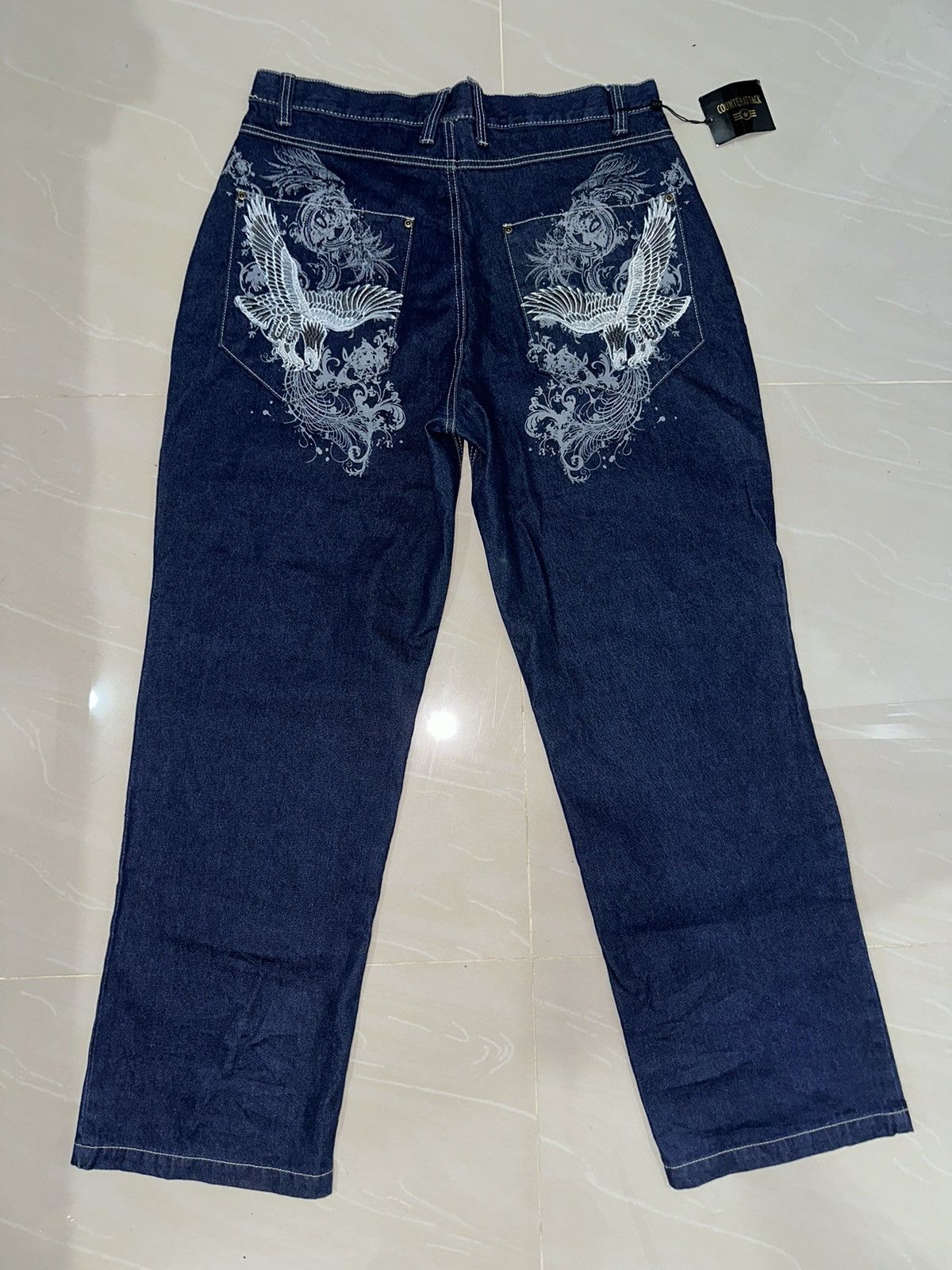 JNCO × Japanese Brand × Vintage Counterattack baggy jean Size US 38 / EU 54 - 2 Thumbnail