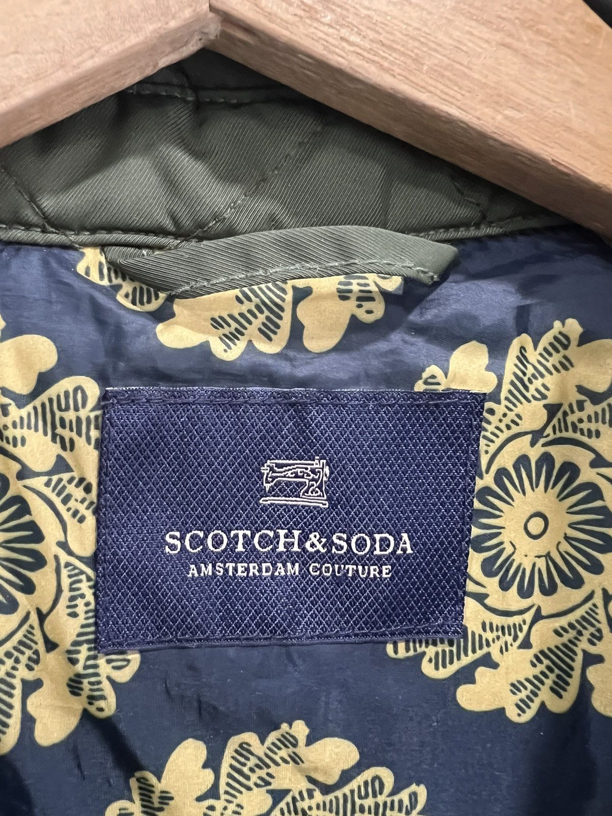 Scotch & Soda Scotch and Soda Quilted Slim Fit Jacket green Size US L / EU 52-54 / 3 - 5 Thumbnail