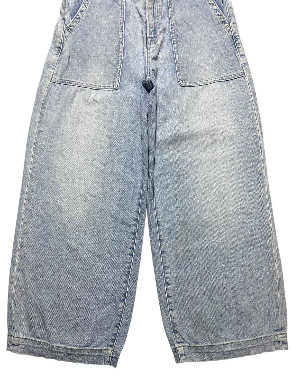 Gap Vintage Gap Denim Light Wash Like Jnco Baggy Jeans Size US 28 / EU 44 - 5 Thumbnail