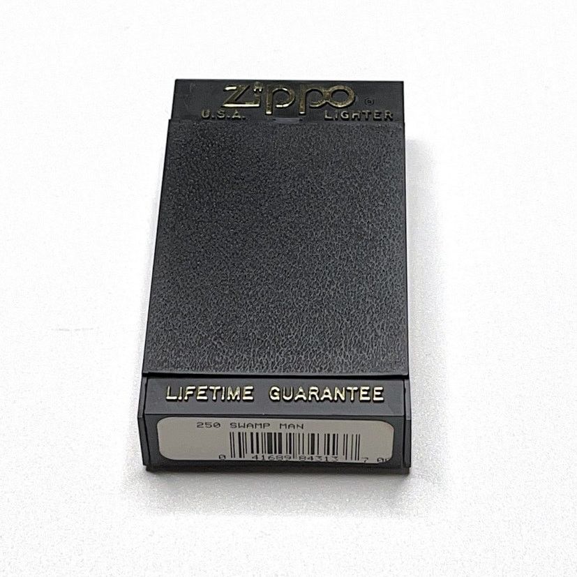 Zippo RARE VINTAGE ZIPPO - Swamp Man - High Polish Chrome-1998 NIB Size ONE SIZE - 3 Thumbnail