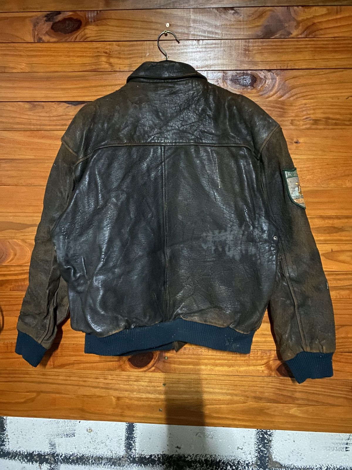 Vintage Vintage G-III Leather Flight Jacket Patches – Made in Korea Size US S / EU 44-46 / 1 - 15 Thumbnail