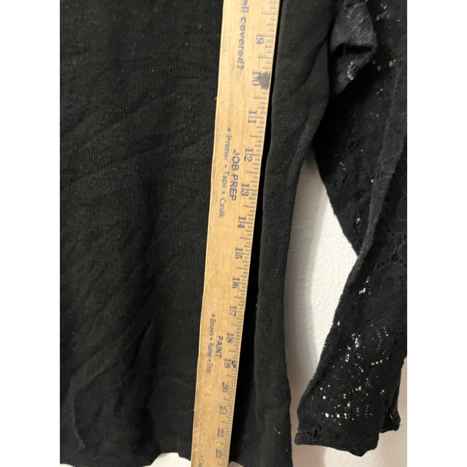 Van Heusen Van Heusen Women’s Black Small Top Blouse Shirt 3/4 Sleeve Size S / US 4 / IT 40 - 4 Thumbnail