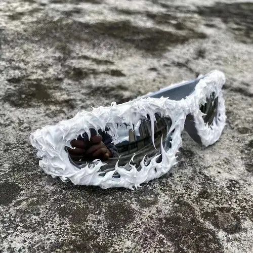 Japanese Brand Street ins style handmade custom avant-garde sunglasses Size ONE SIZE - 6 Thumbnail