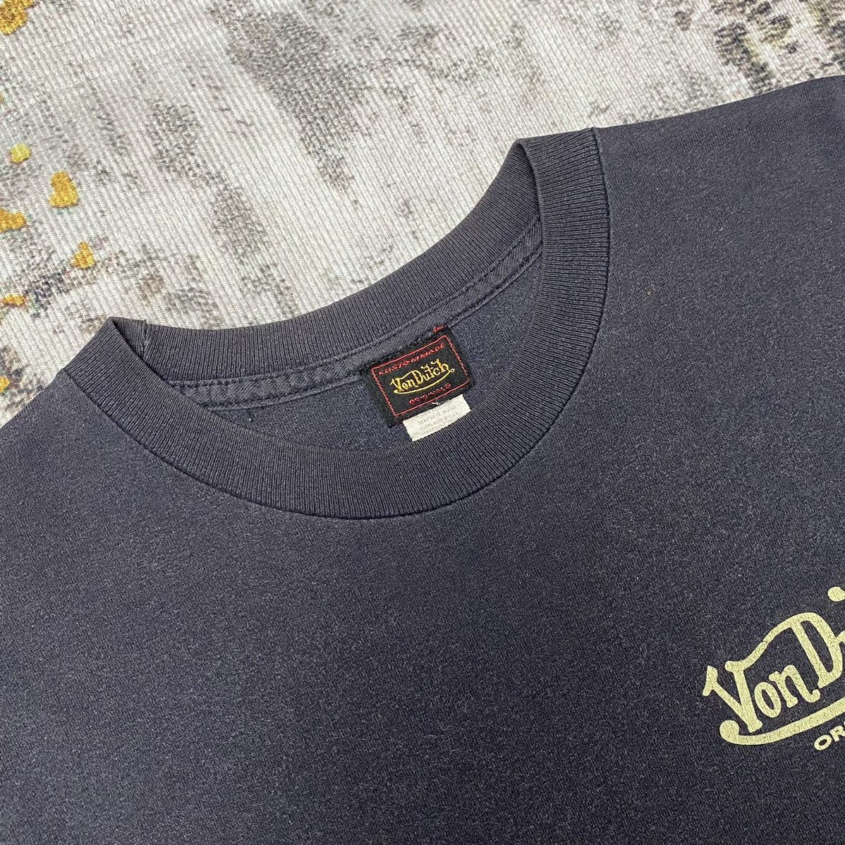 Vintage × Von Dutch Vintage 90s Von Dutch Shirt Von Dutch SunFaded Size US S / EU 44-46 / 1 - 16 Thumbnail