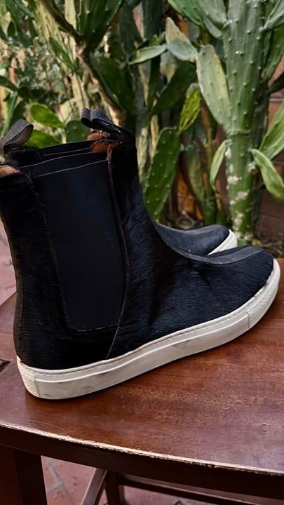 Daniel Patrick Daniel Patrick Men's Hightop Black Slip On Shoes Size 10 Pr Size US 10 / EU 43 - 5 Thumbnail