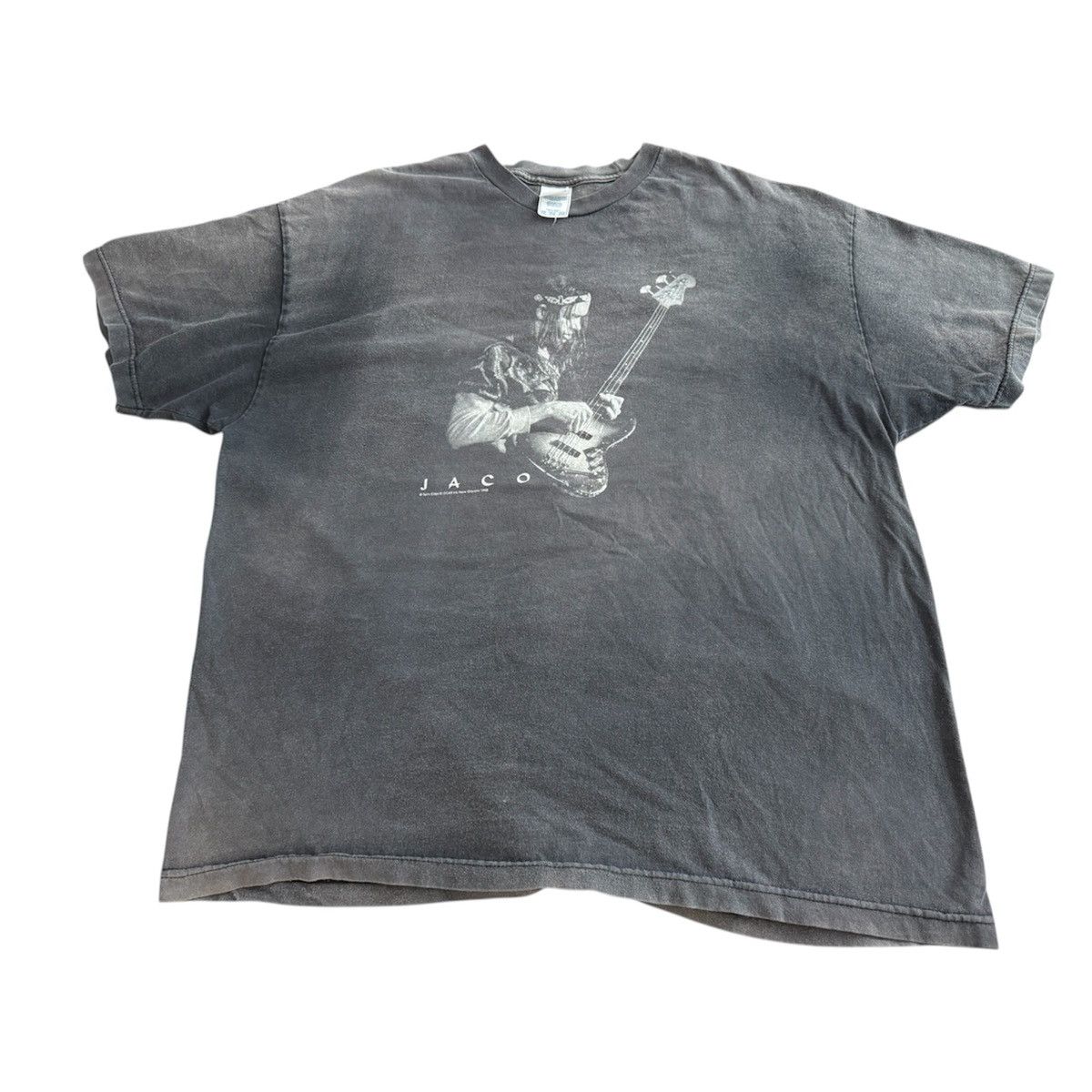Band Tees Vintage 90s Jaco Pastorius T-Shirt Jazz Rare XXL Size US XXL / EU 58 / 5 - 1 Thumbnail
