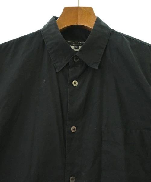 Comme des Garcons Homme Plus Shirt Cotton Long Sleeve Button Up Chest Pocket Black Size US XS / EU 42 / 0 - 3 Thumbnail