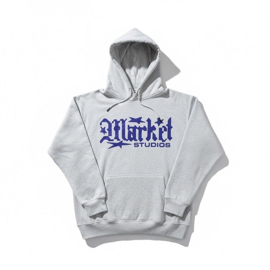 Market Market Studios Pixelated Logo Heavyweight Hoodie [Size L] Size US L / EU 52-54 / 3 - 1 Thumbnail