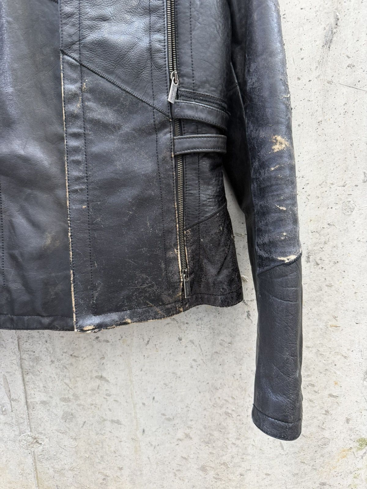 Dirk Bikkembergs FW02 Dirk Bikkembergs Runway Bondage Leather Jacket Size US XS / EU 42 / 0 - 8 Thumbnail