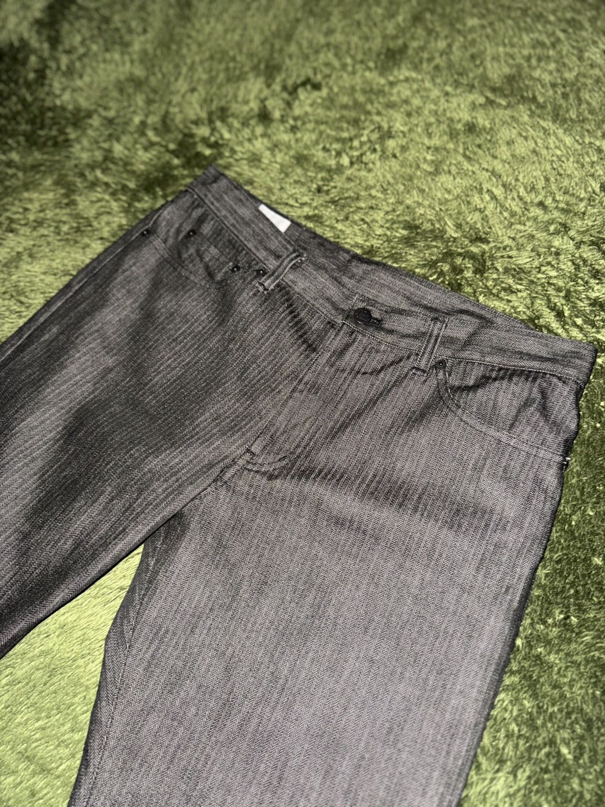 Takeo Kikuchi [5] Takeo Kikuchi Made in Japan Herringbone Denim Pants Size US 32 / EU 48 - 2 Thumbnail