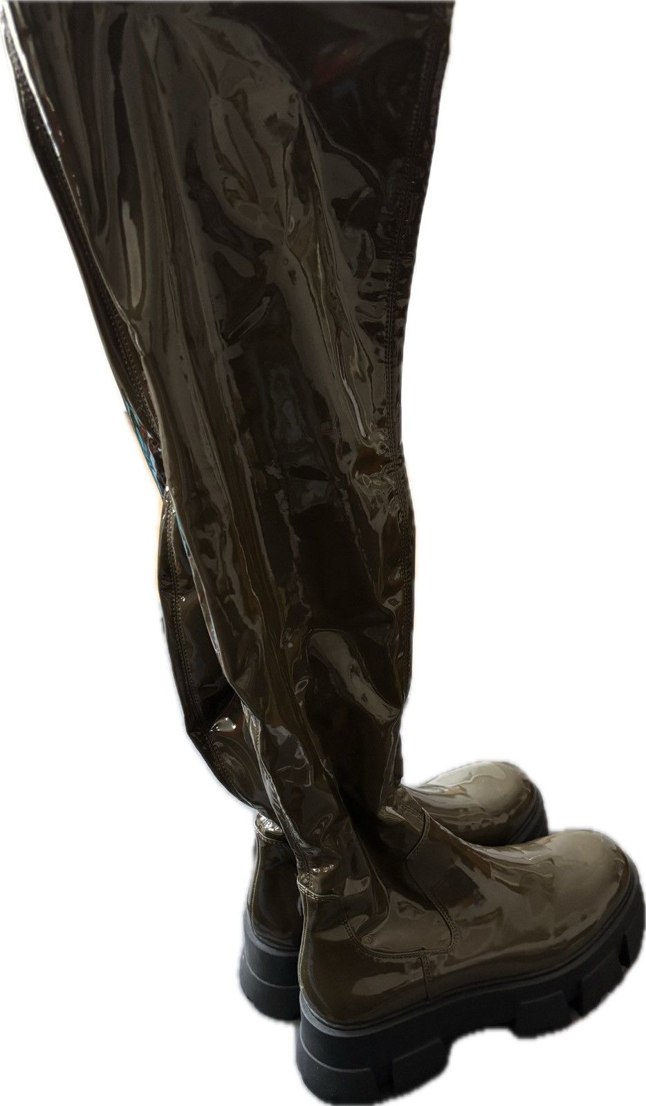 Aldo New Aldo grand mode high boots olive green size 6.5 Size US 6.5 / IT 36.5 - 8 Thumbnail
