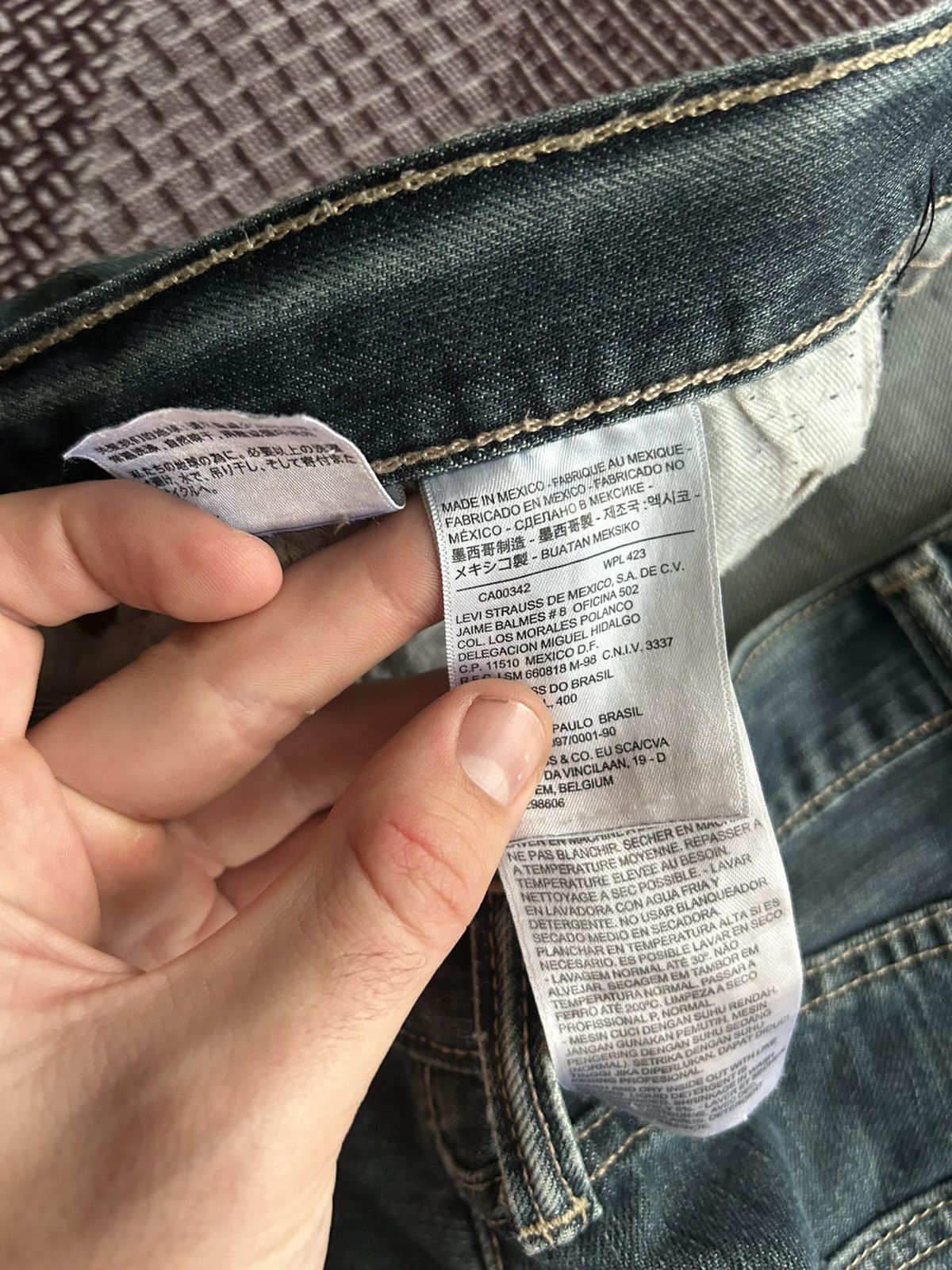 Levi's Vintage Levis Faded Jeans Washed Denim Mens Size W38 L32 Y2K Size US 38 / EU 54 - 10 Thumbnail