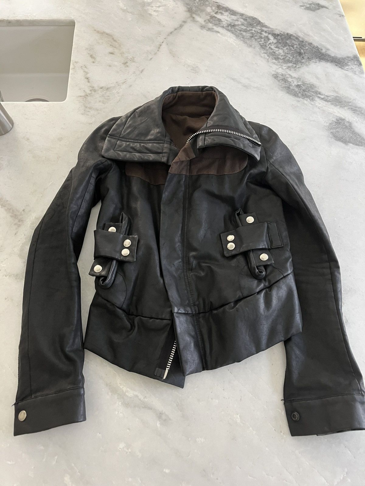 Rick Owens Rick Owen’s AW03 “Pill” Jacket Size US XS / EU 42 / 0 - 2 Thumbnail