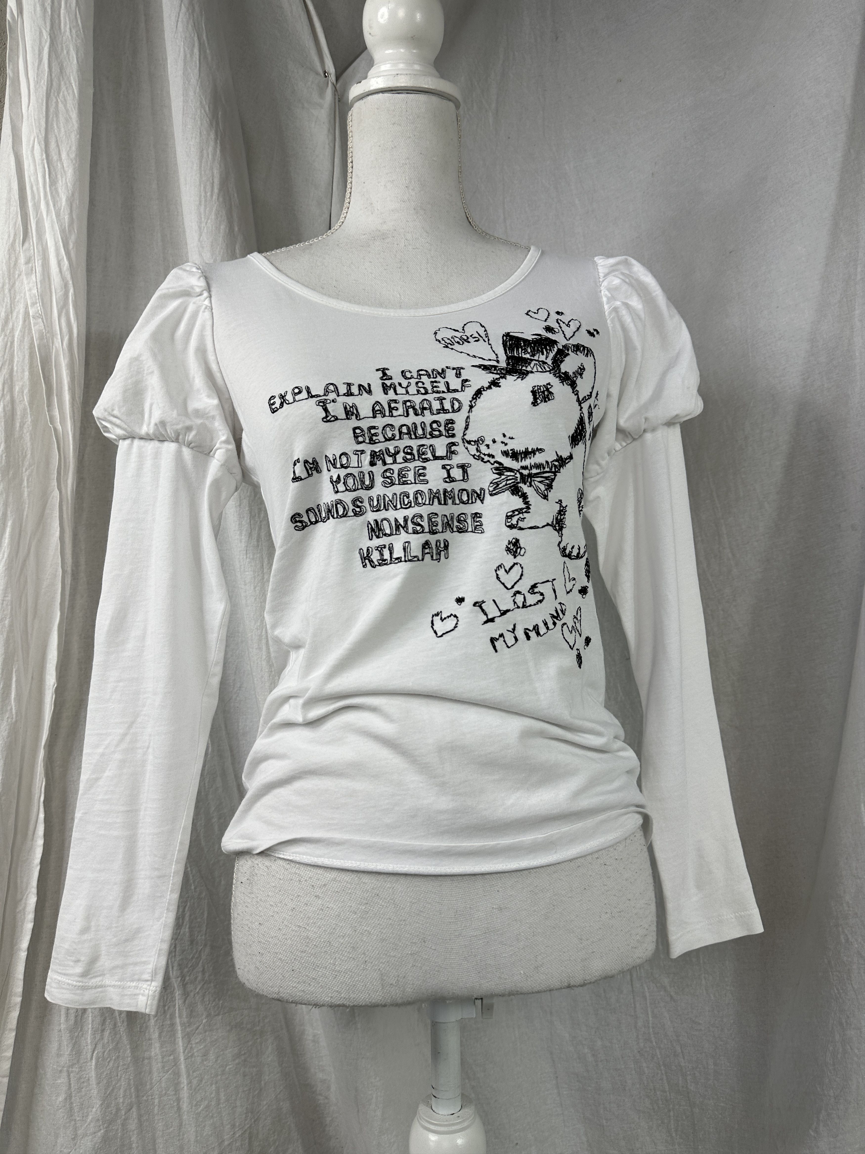Miss Sixty × Vintage Vintage Killah by Miss Sixty Bunny I Lost My Mind 00s Size S / US 4 / IT 40 - 1 Thumbnail