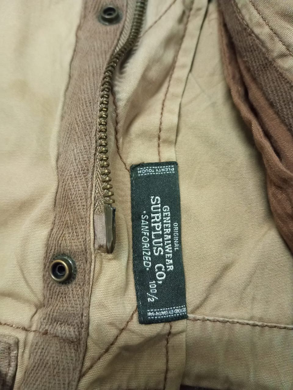 Japanese Brand A02 Surplus Seminary Up-Armored Parka Jacket Size US L / EU 52-54 / 3 - 7 Thumbnail